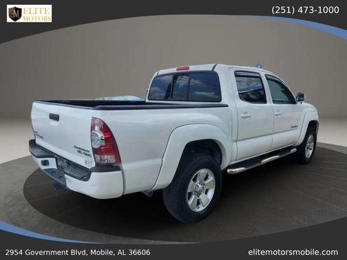 Super White 2007 Toyota Tacoma PreRunner Double Cab