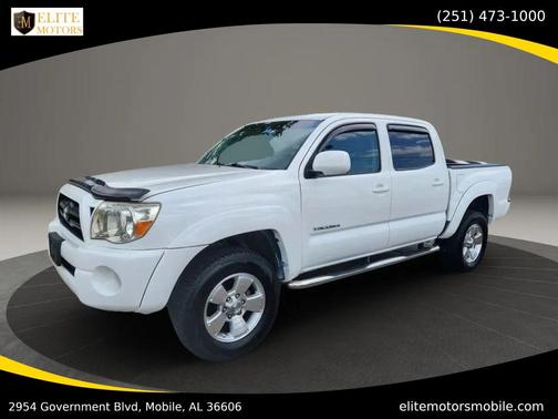Super White 2007 Toyota Tacoma PreRunner Double Cab