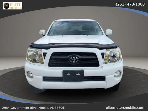 Super White 2007 Toyota Tacoma PreRunner Double Cab