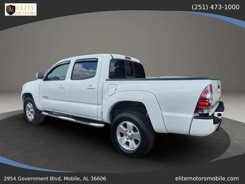 Super White 2007 Toyota Tacoma PreRunner Double Cab