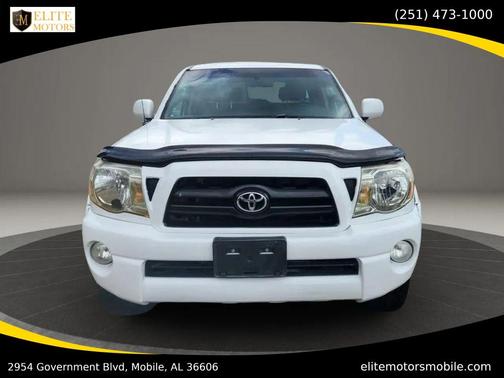 Super White 2007 Toyota Tacoma PreRunner Double Cab