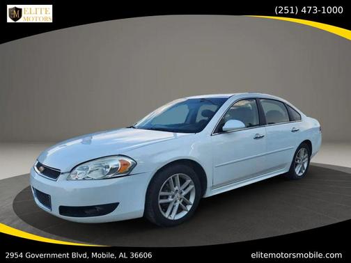 Summit White 2016 Chevrolet Impala Limited LTZ