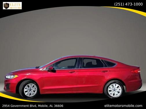 Ruby Red Metallic Tinted Clearcoat 2019 Ford Fusion SE