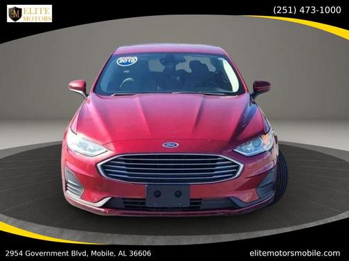 Ruby Red Metallic Tinted Clearcoat 2019 Ford Fusion SE