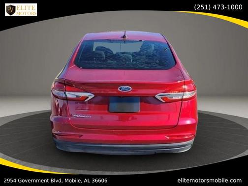 Ruby Red Metallic Tinted Clearcoat 2019 Ford Fusion SE