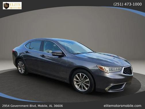 Grey 2020 Acura TLX Technology