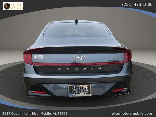 Portofino Gray 2021 Hyundai SONATA SEL