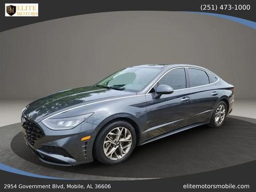 Portofino Gray 2021 Hyundai SONATA SEL