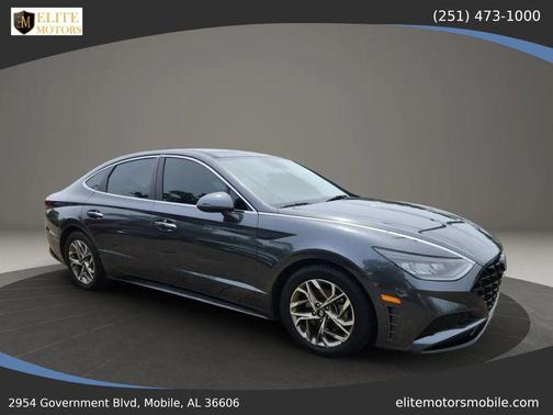 Portofino Gray 2021 Hyundai SONATA SEL