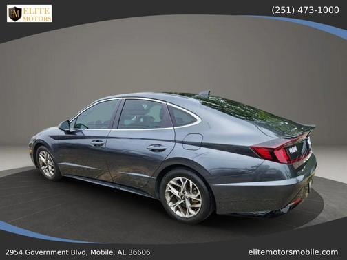 Portofino Gray 2021 Hyundai SONATA SEL