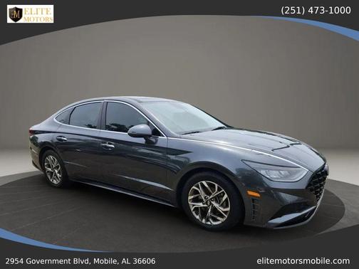 Portofino Gray 2021 Hyundai SONATA SEL