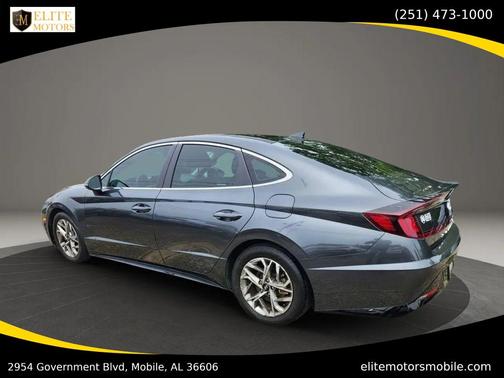 Portofino Gray 2021 Hyundai SONATA SEL