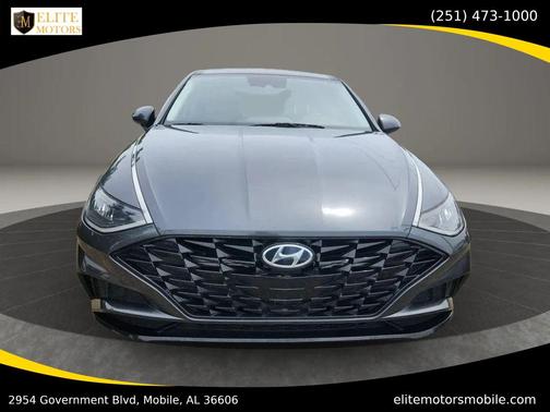 Portofino Gray 2021 Hyundai SONATA SEL