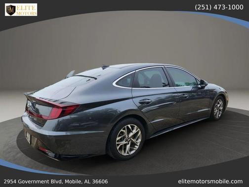 Portofino Gray 2021 Hyundai SONATA SEL