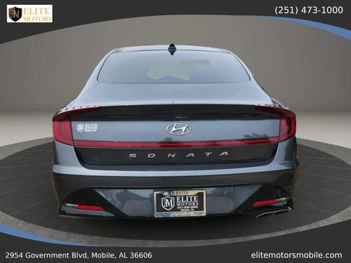 Portofino Gray 2021 Hyundai SONATA SEL