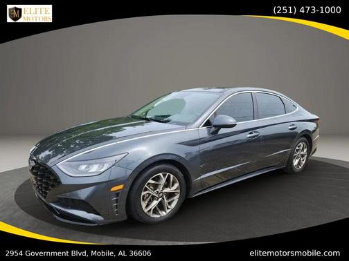 Portofino Gray 2021 Hyundai SONATA SEL