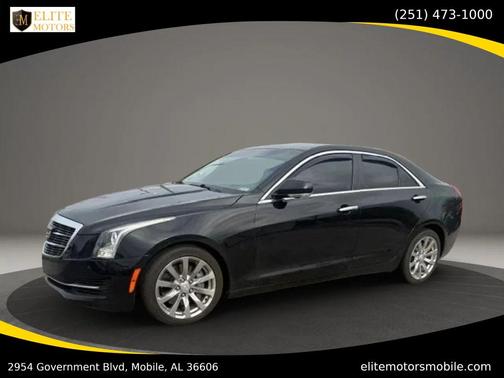 Black 2018 Cadillac ATS 2.0L Turbo Luxury