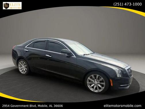 Black 2018 Cadillac ATS 2.0L Turbo Luxury