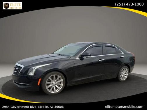 Black 2018 Cadillac ATS 2.0L Turbo Luxury