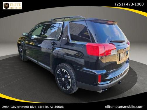 Black 2017 GMC Terrain SLE-2