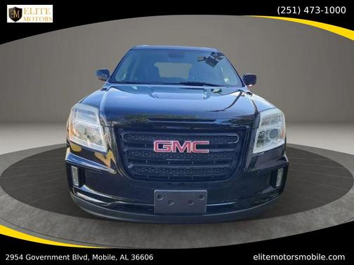 Black 2017 GMC Terrain SLE-2
