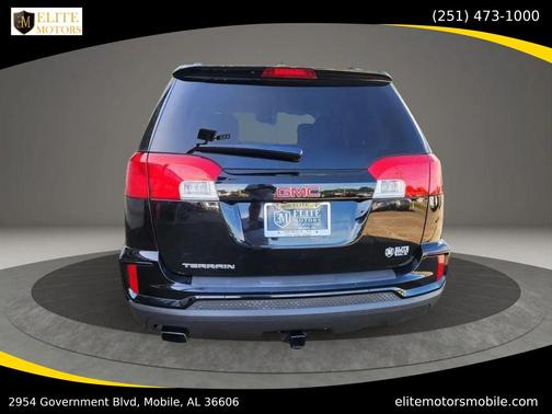 Black 2017 GMC Terrain SLE-2