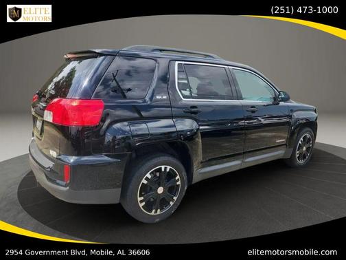 Black 2017 GMC Terrain SLE-2