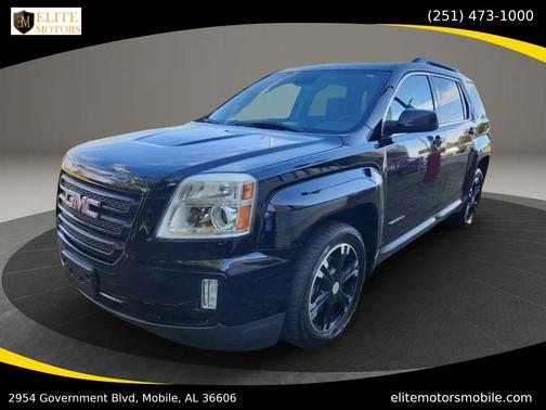 Black 2017 GMC Terrain SLE-2