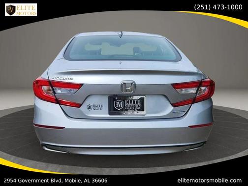 Lunar Silver Metallic 2019 Honda Accord Hybrid EX-L