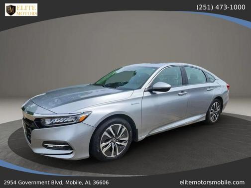 Lunar Silver Metallic 2019 Honda Accord Hybrid EX-L