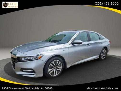 Lunar Silver Metallic 2019 Honda Accord Hybrid EX-L