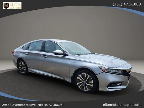 Lunar Silver Metallic 2019 Honda Accord Hybrid EX-L