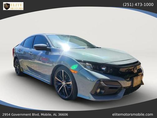 Grey 2021 Honda Civic Sport