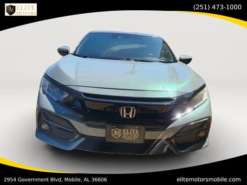 Grey 2021 Honda Civic Sport