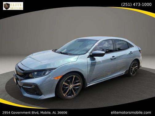 Grey 2021 Honda Civic Sport