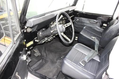 Black 1976 Jeep CJ-7 304 V-8