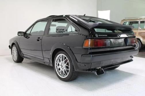 Black 1988 Volkswagen Scirocco 16V