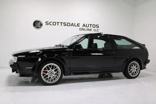 Black 1988 Volkswagen Scirocco 16V