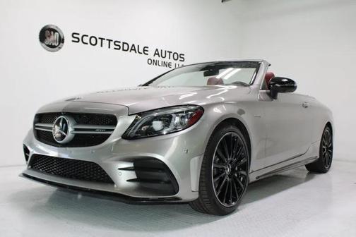 Silver 2019 Mercedes-Benz AMG C 43 4MATIC