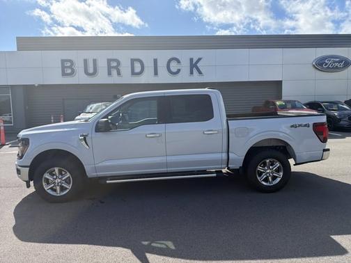 SPACE WHITE METALLIC 2025 Ford F-150 XLT