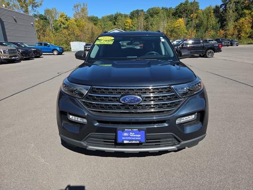STONE BLUE METALLIC 2023 Ford Explorer XLT