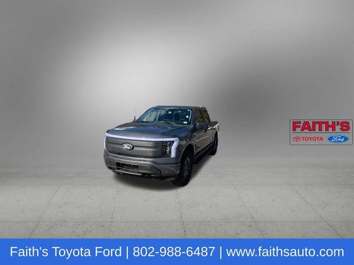 Carbonized Gray Metallic 2025 Ford F-150 Lightning Flash