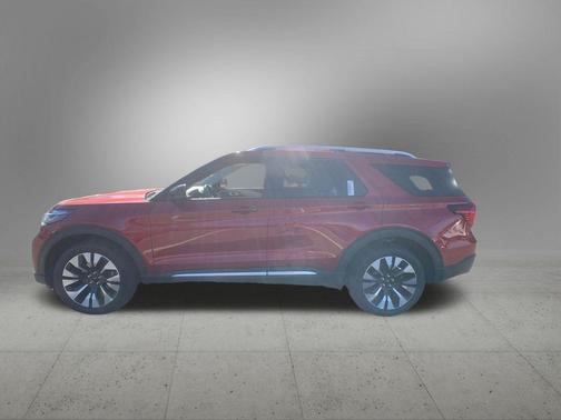 Rapid Red Metallic Tinted Clearcoat 2026 Ford Explorer Platinum