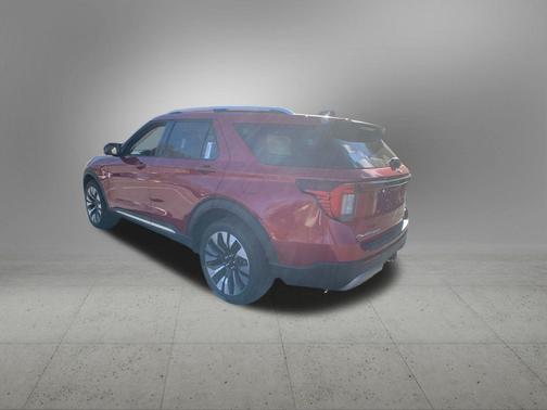 Rapid Red Metallic Tinted Clearcoat 2026 Ford Explorer Platinum