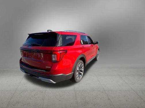 Rapid Red Metallic Tinted Clearcoat 2026 Ford Explorer Platinum
