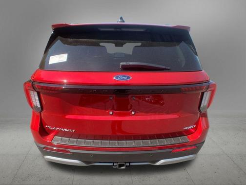 Rapid Red Metallic Tinted Clearcoat 2026 Ford Explorer Platinum