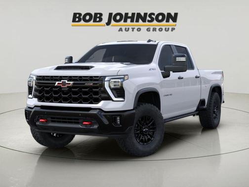 Summit White 2026 Chevrolet Silverado 2500 Crew Cab, Standard Bed, XR2, 4WD