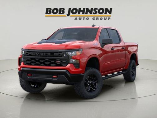 Red Hot 2026 Chevrolet Silverado 1500 Custom Trail Boss