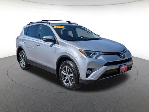 Silver Sky Metallic 2018 Toyota RAV4 XLE