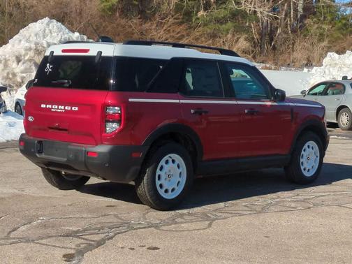 Ruby Red Metallic Tinted Clearcoat 2026 Ford Bronco Sport Heritage